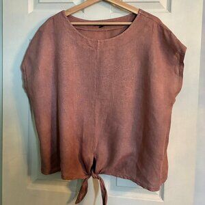 Charlie B Linen Shirt - EUC